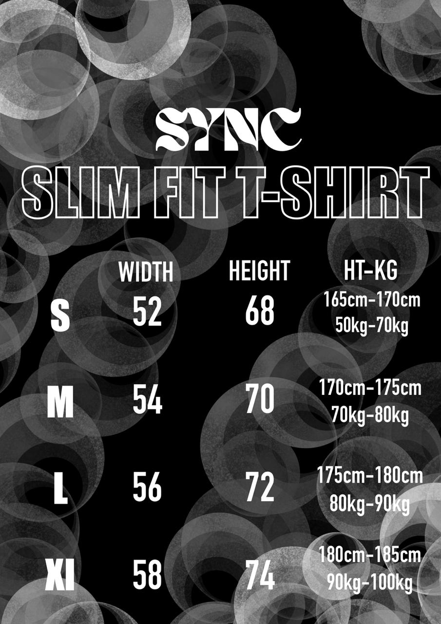 Unisex Black T-Shirt (Slim)