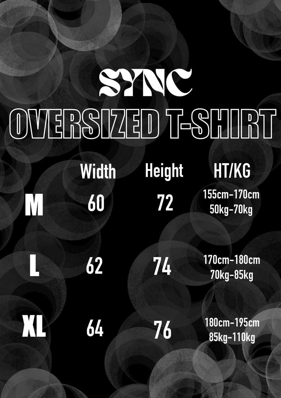 Unisex White T-Shirt (Oversize)