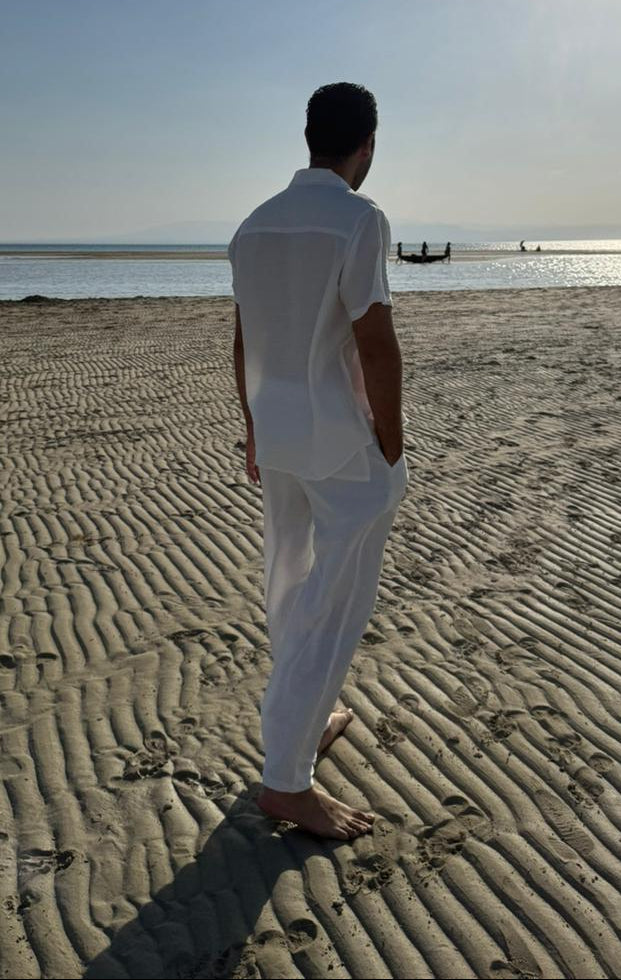 White Linen Pants