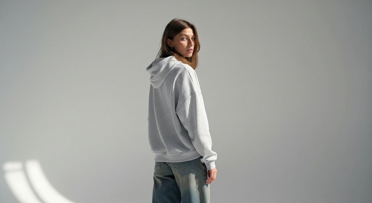 BASIC GREY HOODIE