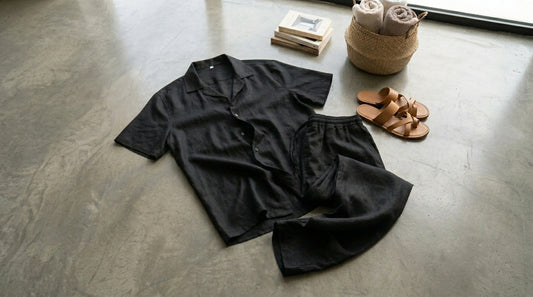 Black Linen Shirt