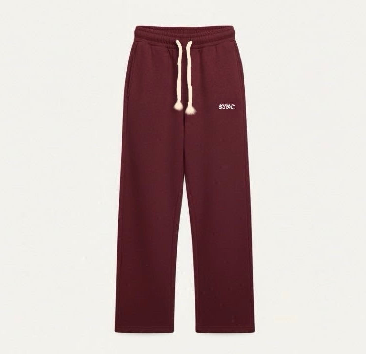 Burgundy Sweatpants (Winter)