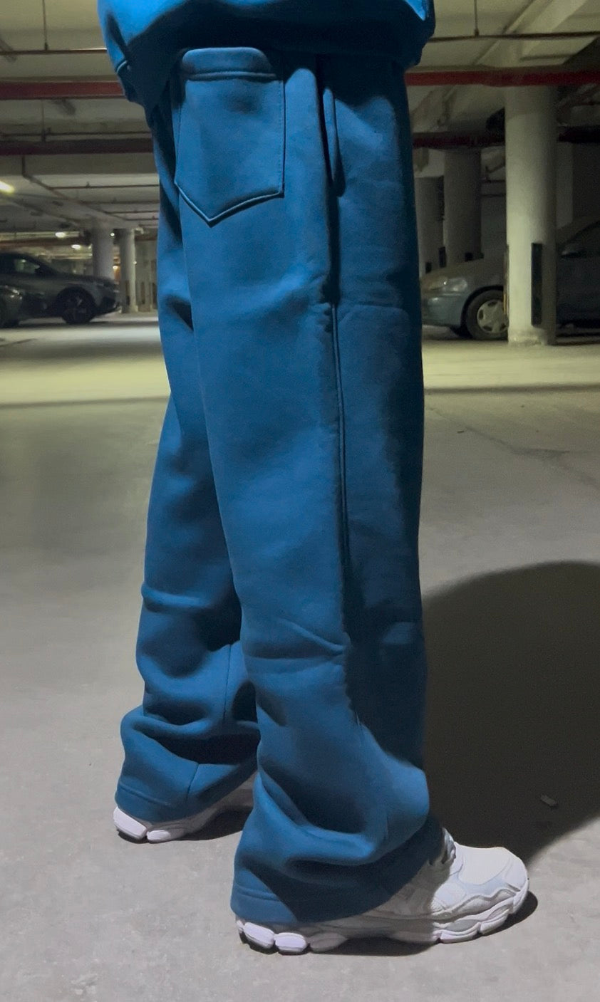 Denim Blue Sweatpants