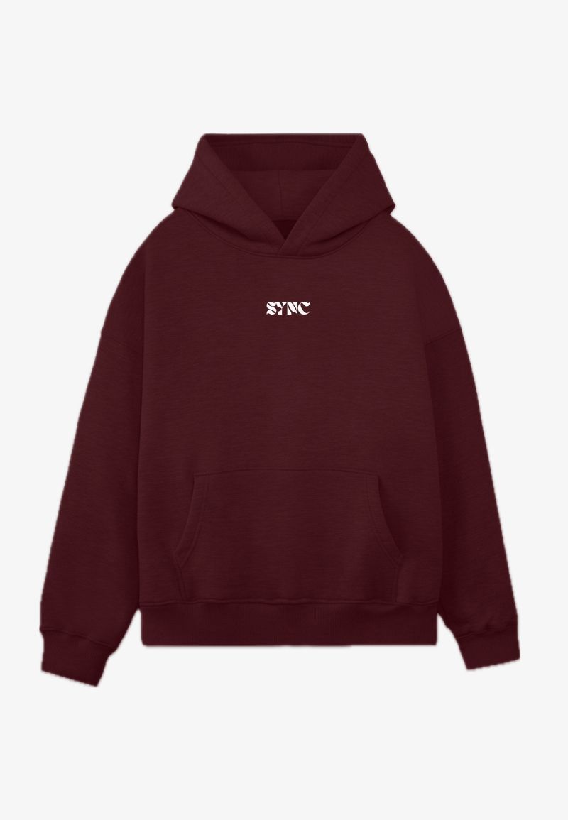 Basic Burgundy Hoodie