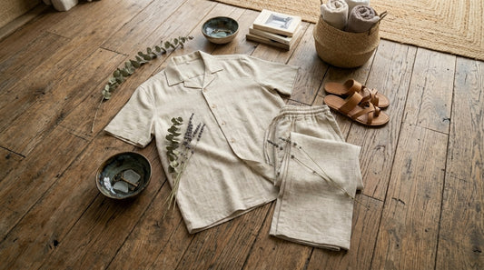 Beige Linen Shirt