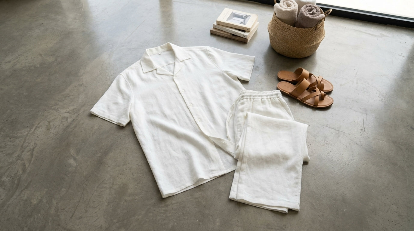 White Linen Pants