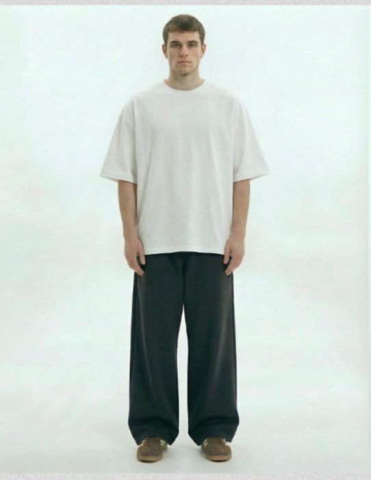 Unisex White T-Shirt (Oversize)