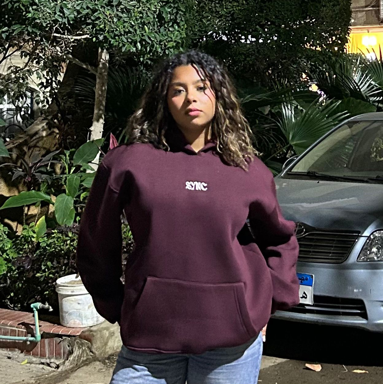 Basic Burgundy Hoodie