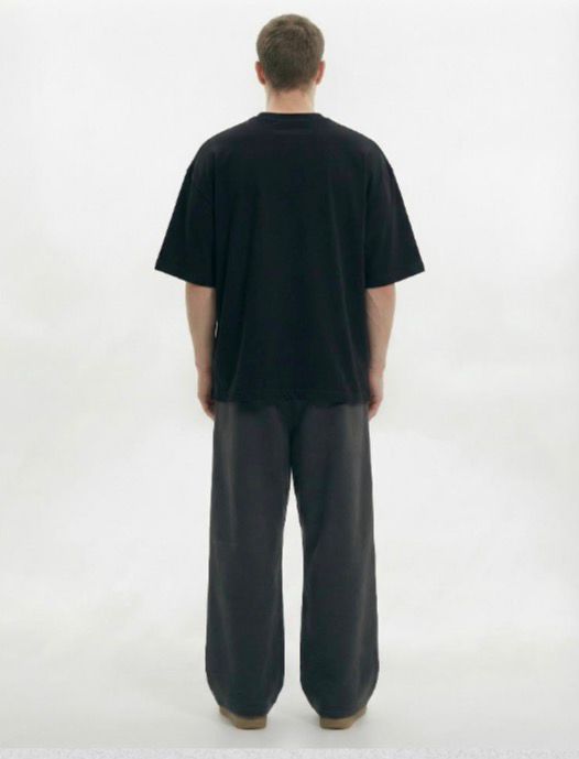 Unisex Black T-Shirt (Oversize)