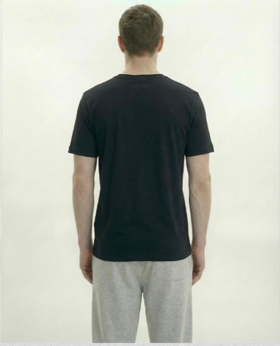 Unisex Black T-Shirt (Slim)