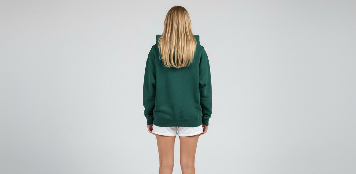 Basic Olive Green Hoodie